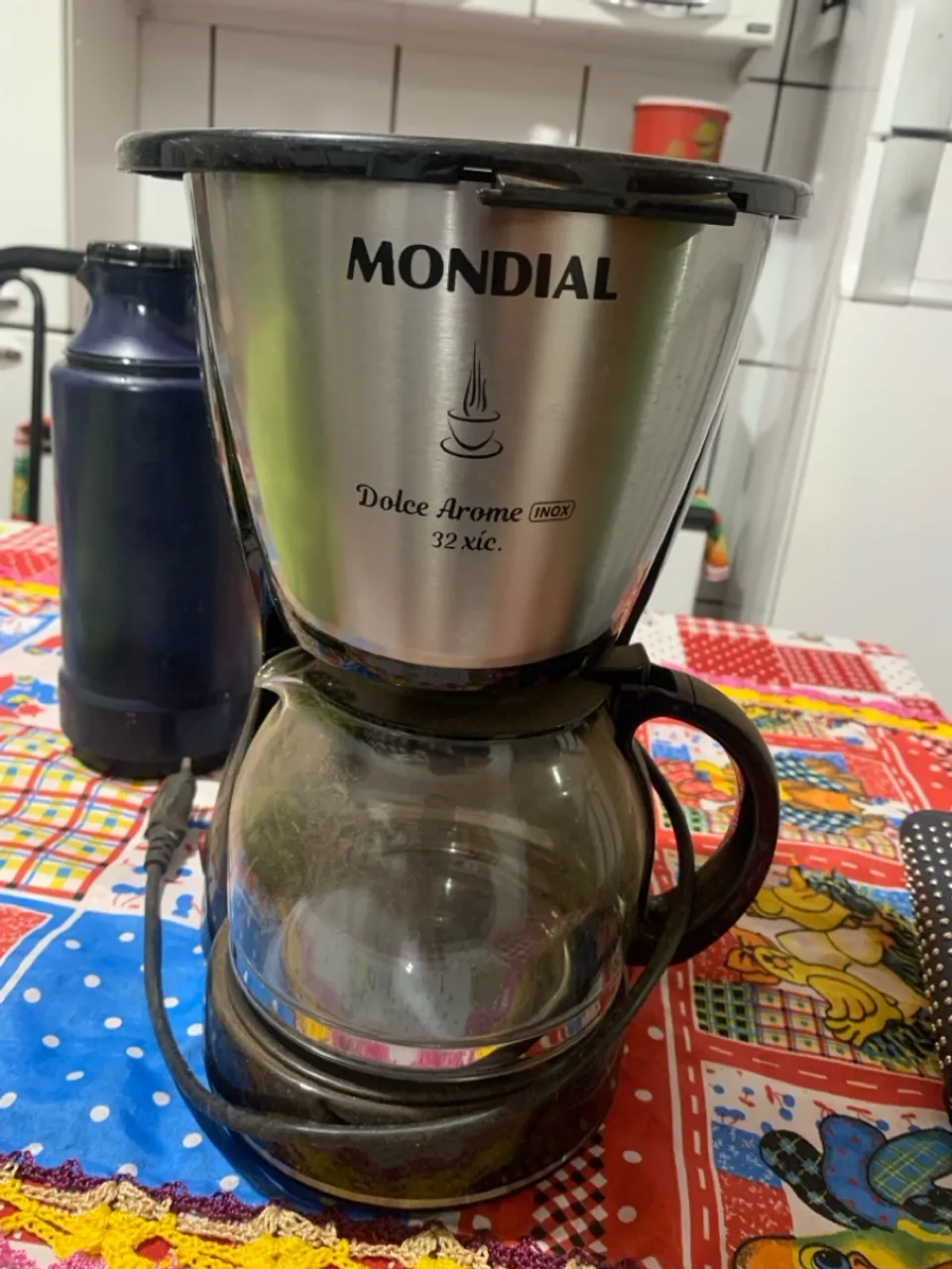Cafeteira Elétrica Mondial Dolce Arome Inox 32 Xícaras