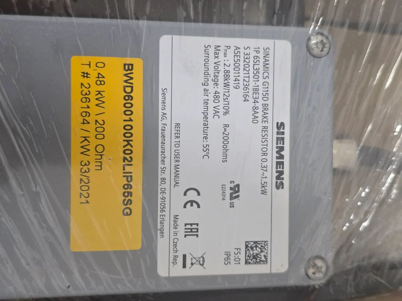Resistor de Frenagem Siemens - Foto 2