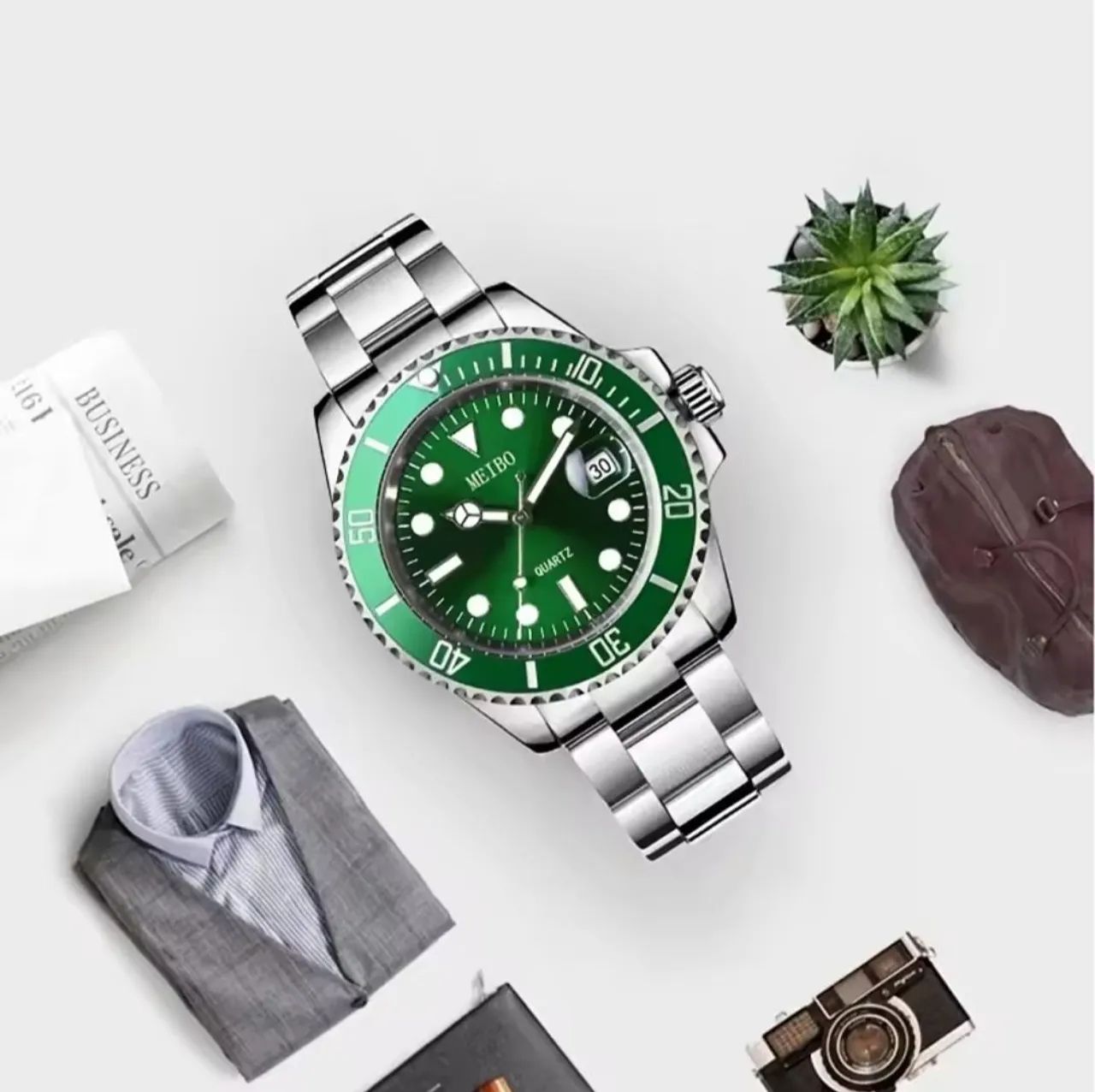 Relógio Meibo com Estilo e Qualidade - Promoção Imperdível! - Foto 3