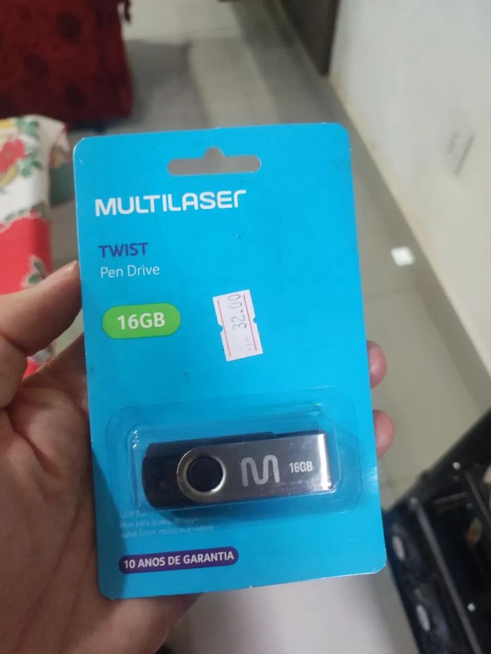 Pen Drive 16gb Multilaser 