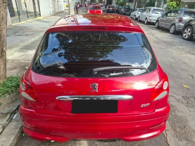 Vendo Peugeot 207 Vermelho 4 Portas - Ótimo Estado! - Foto 5