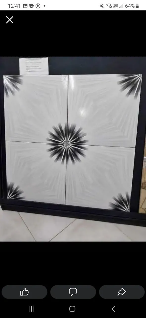 Piso de Porcelanato Decorativo