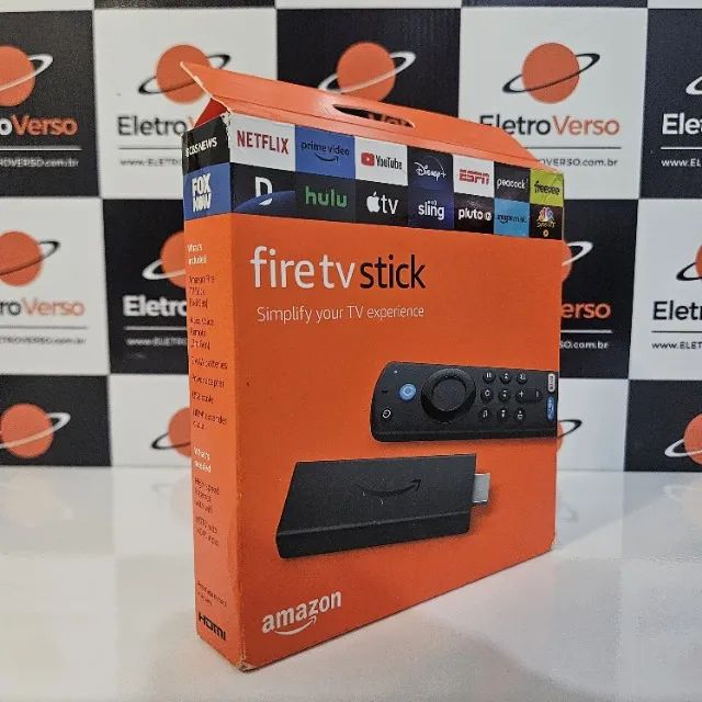 Fire TV Stick 3° Geração Full HD com Alexa no Controle - Foto 2