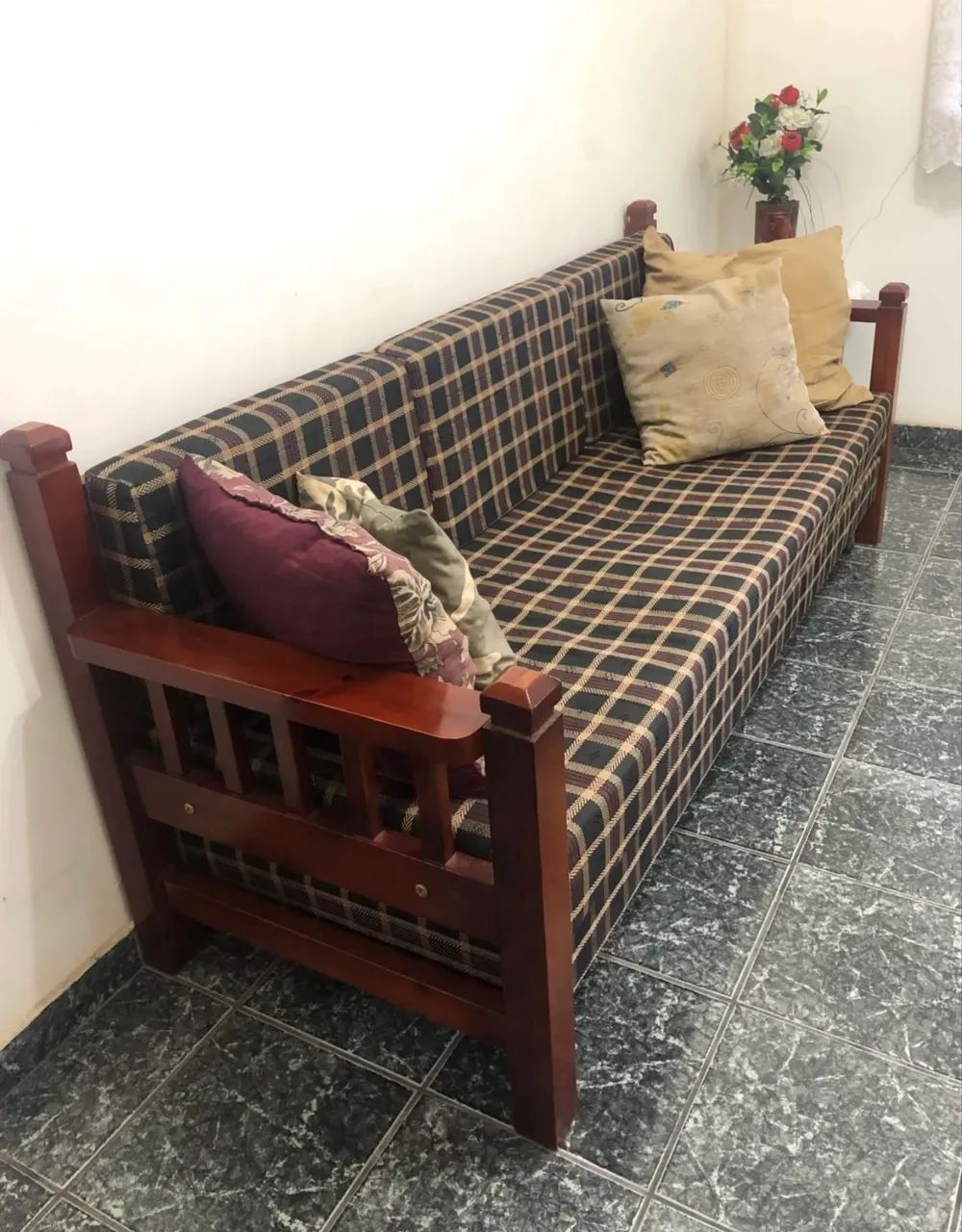 Sofa cama rústico - Foto 3