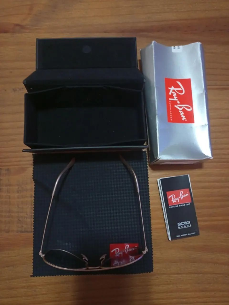 Óculos Ray Ban na caixa em otimo estado - Foto 3