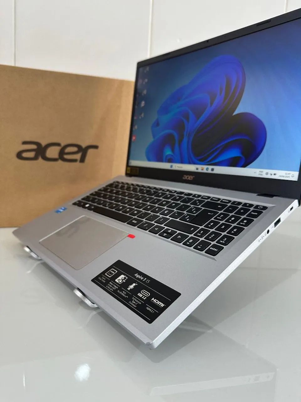 NOTEBOOK ACER ASPIRE 12GEN COM NF E CAIXA - Foto 4
