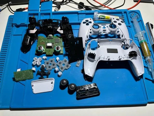 Troca do botão analógico do controle PS5 e Xbox. - Foto 4