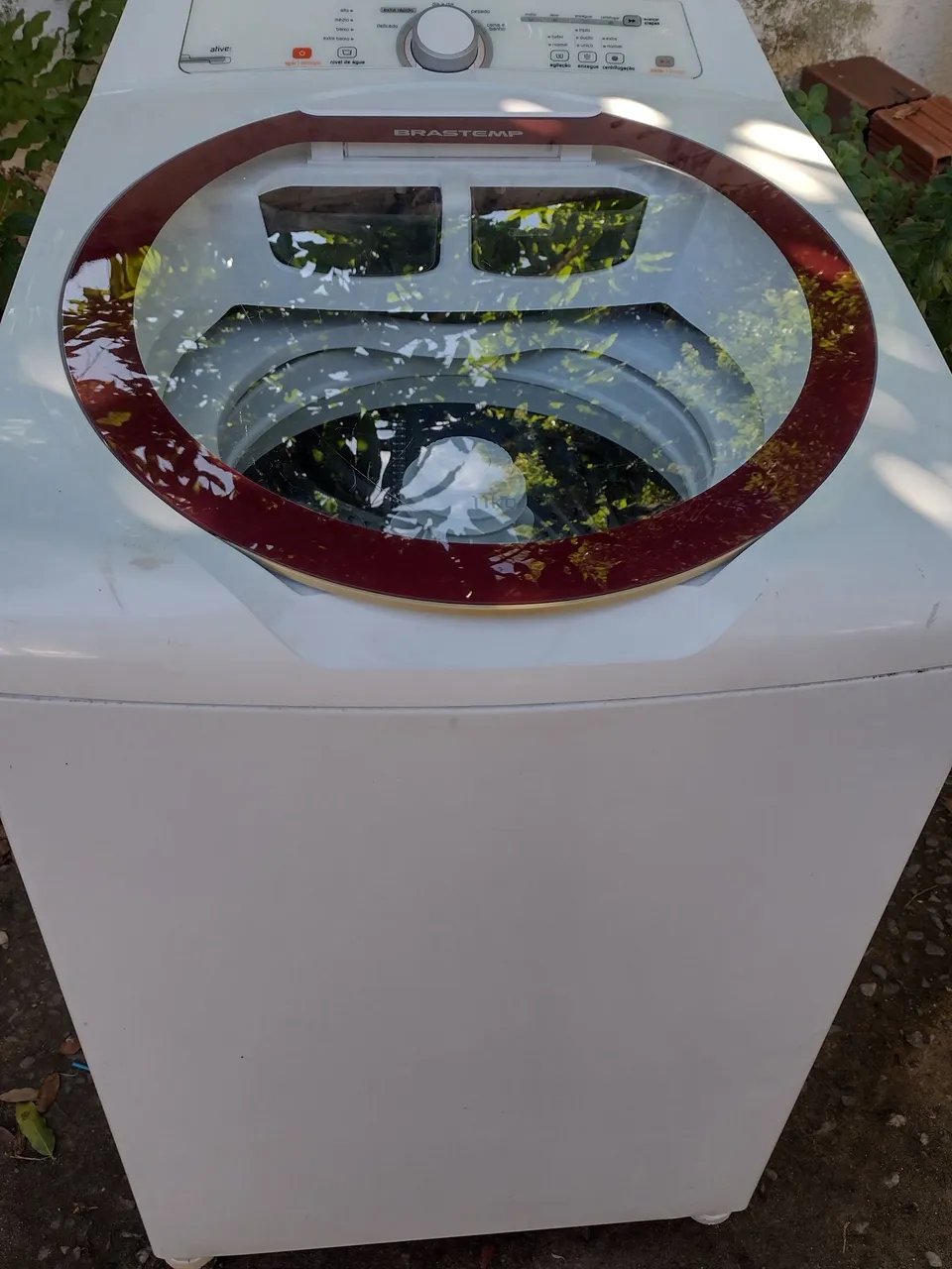 Máquina de Lavar Brastemp 11Kg cesto inox funcionando perfeitamente com garantia