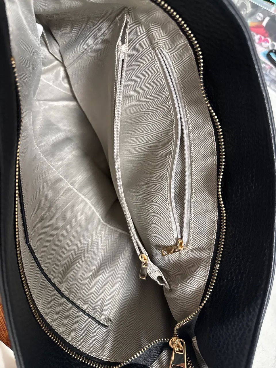 Bolsa de ombro preta  - Foto 3