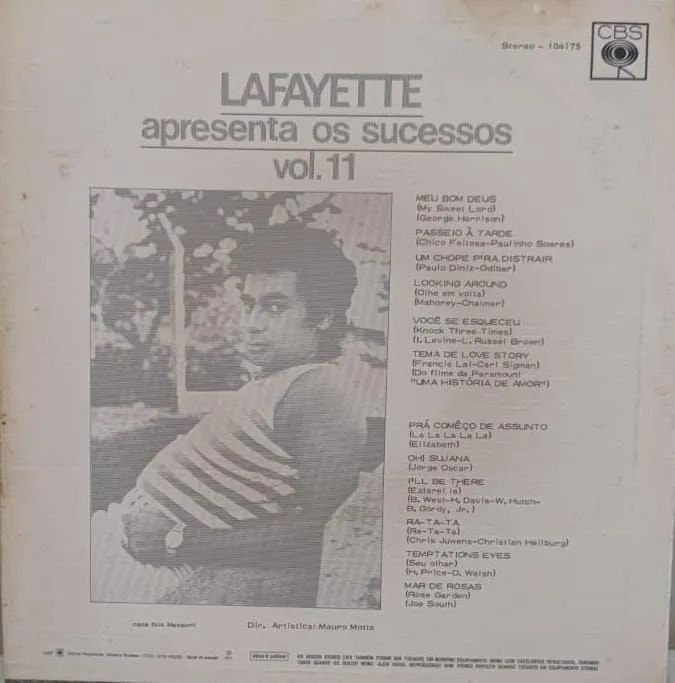 LP Lafayette - Apresenta Os Sucessos - Vol. 11 - CDs, DVDs etc