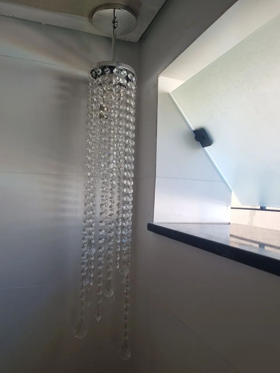 Luminaria cascata em cristal - Foto 2