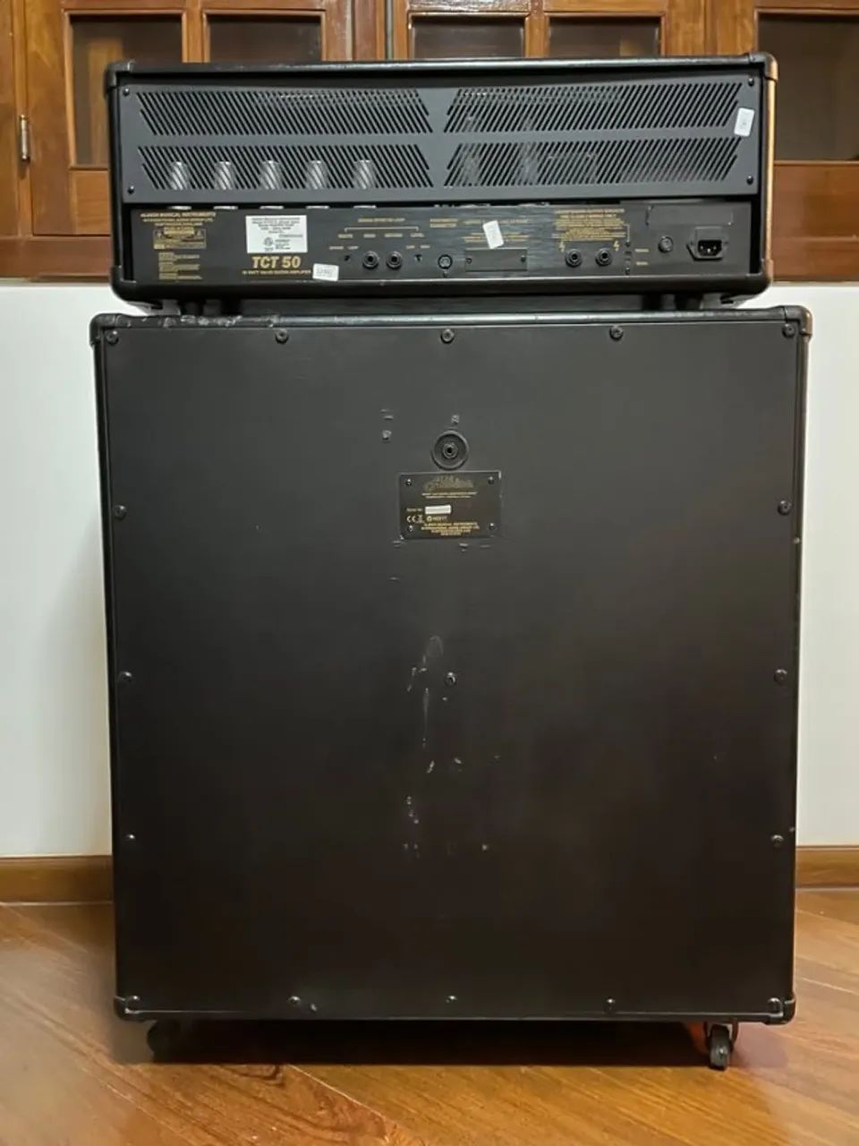 Amplicador Albion TCT50 + Caixa Albion 4X12 - Super Conserva, raridade!! - Foto 6