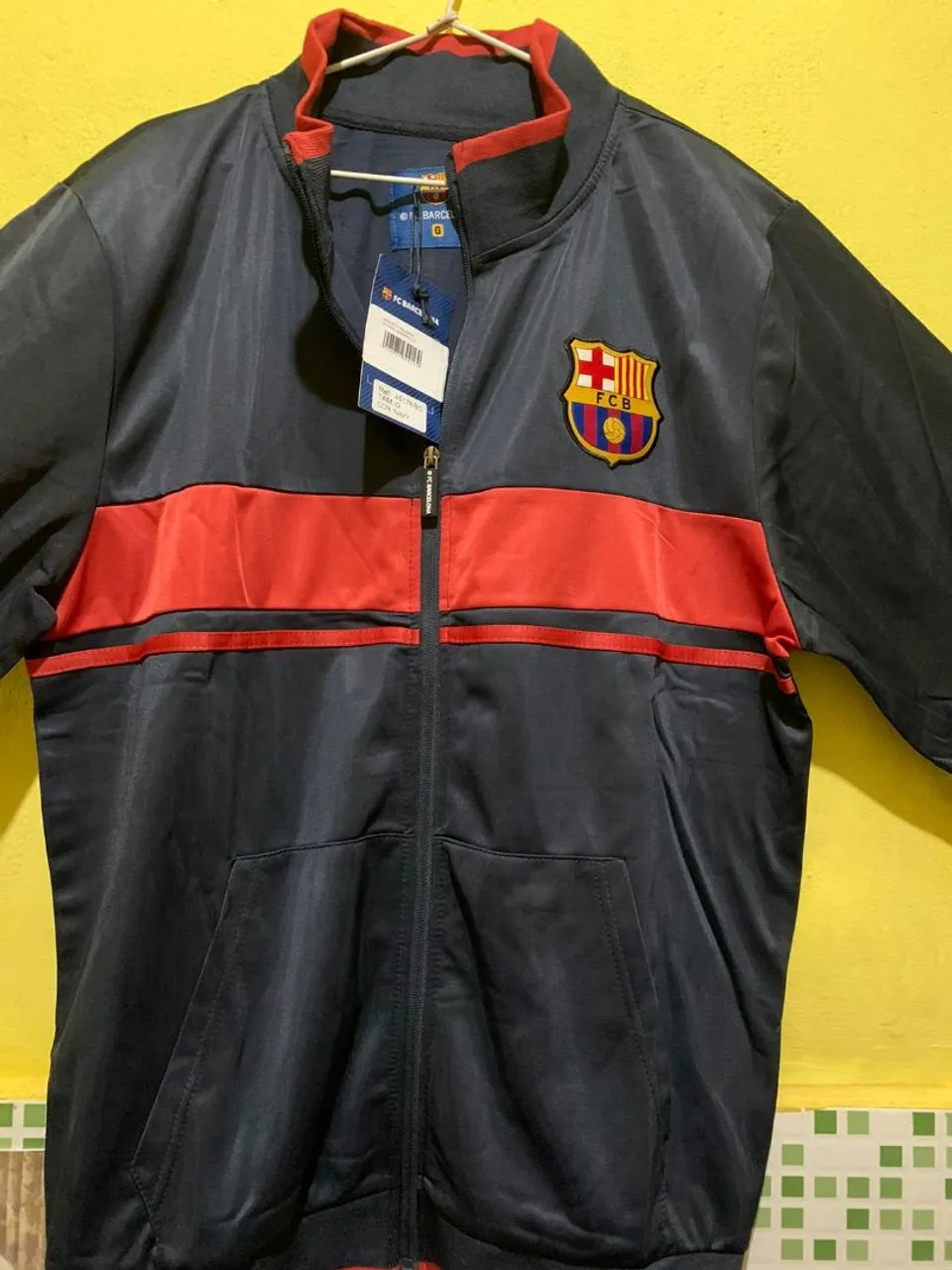 Casaco do Barcelona - Tamanho G