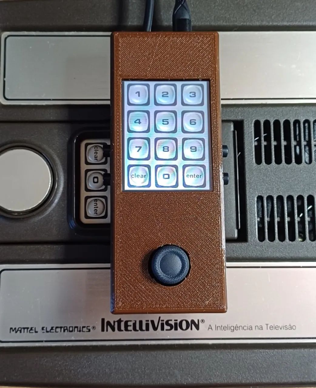 Intellivision Touch controle para console e emulador vídeo game - Cor Marrom - Foto 3