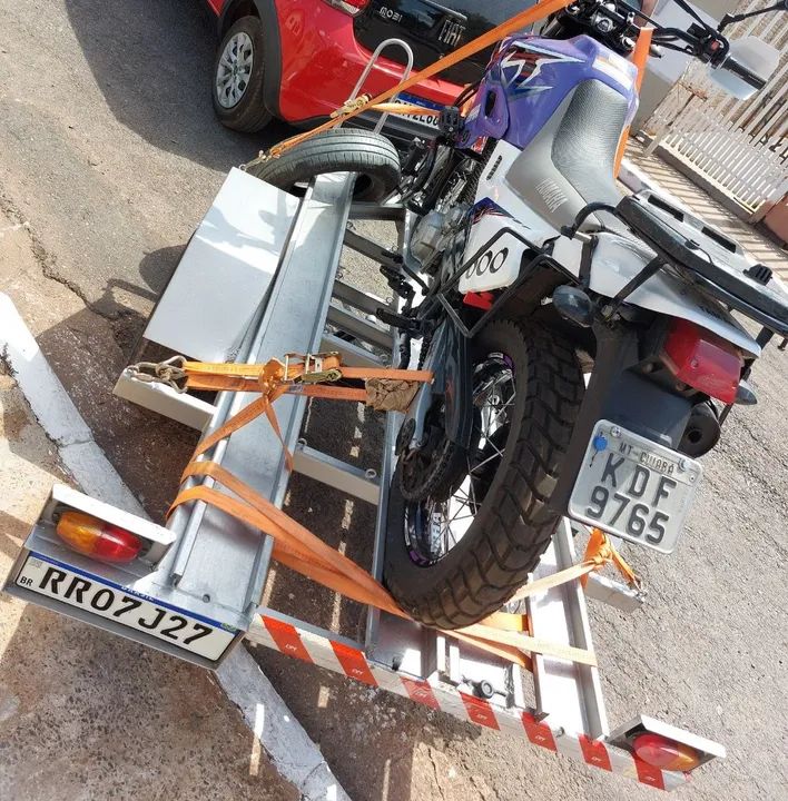 Carretinha para 3 motos  - Foto 4