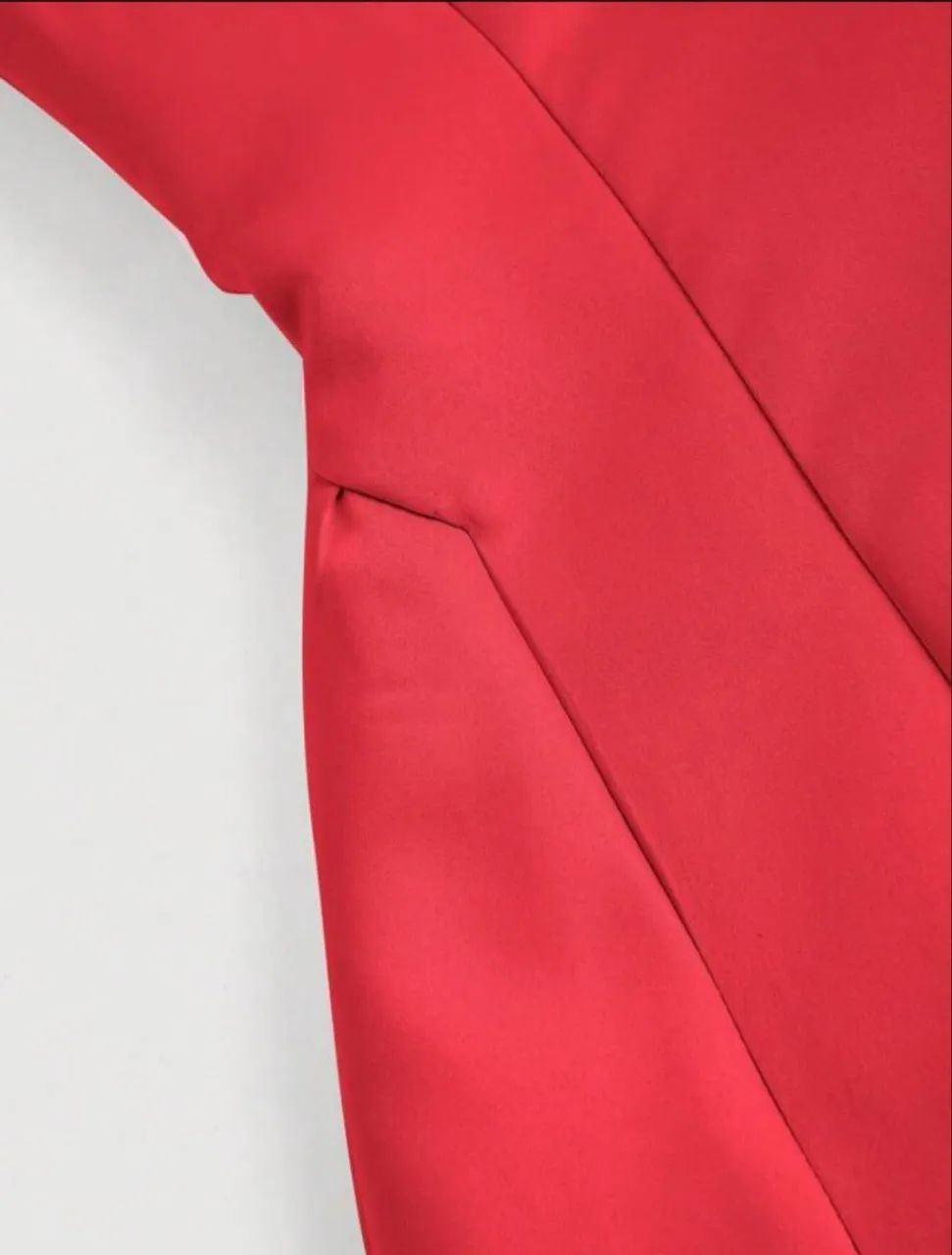 Vestido vermelho - P - Foto 4