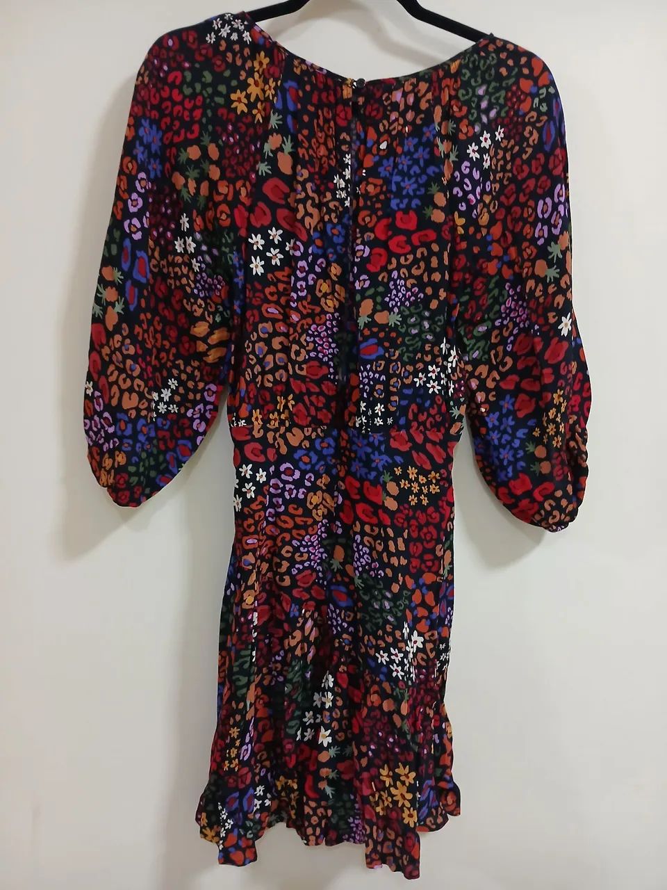 Vestido Estampado Floral com Manga 3/4 - Foto 2
