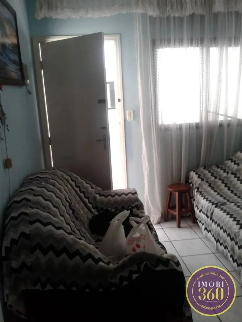 Vila Mirim- Praia Grande com sacada 1 Quarto à Venda, 42 m² por R$250.000