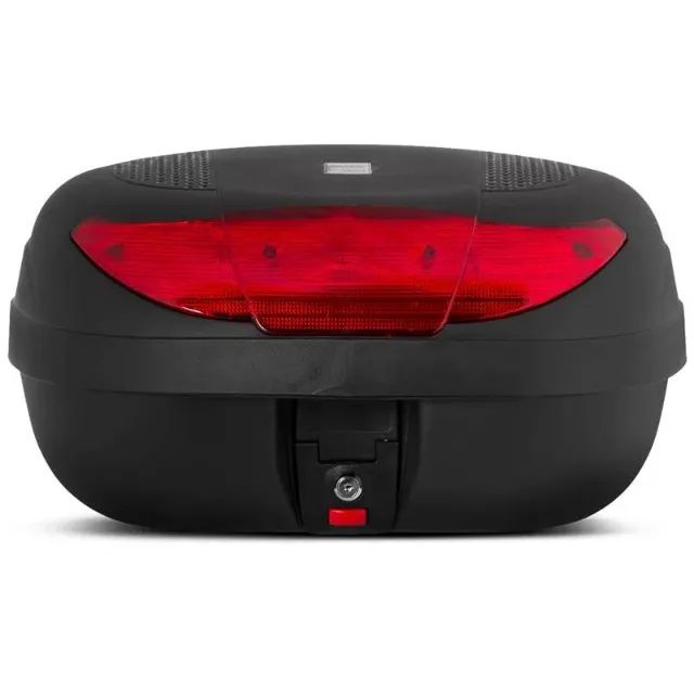 Baú  Moto 45 Litros Para 2 Capacetes. Pro Tork -Novo - Foto 3