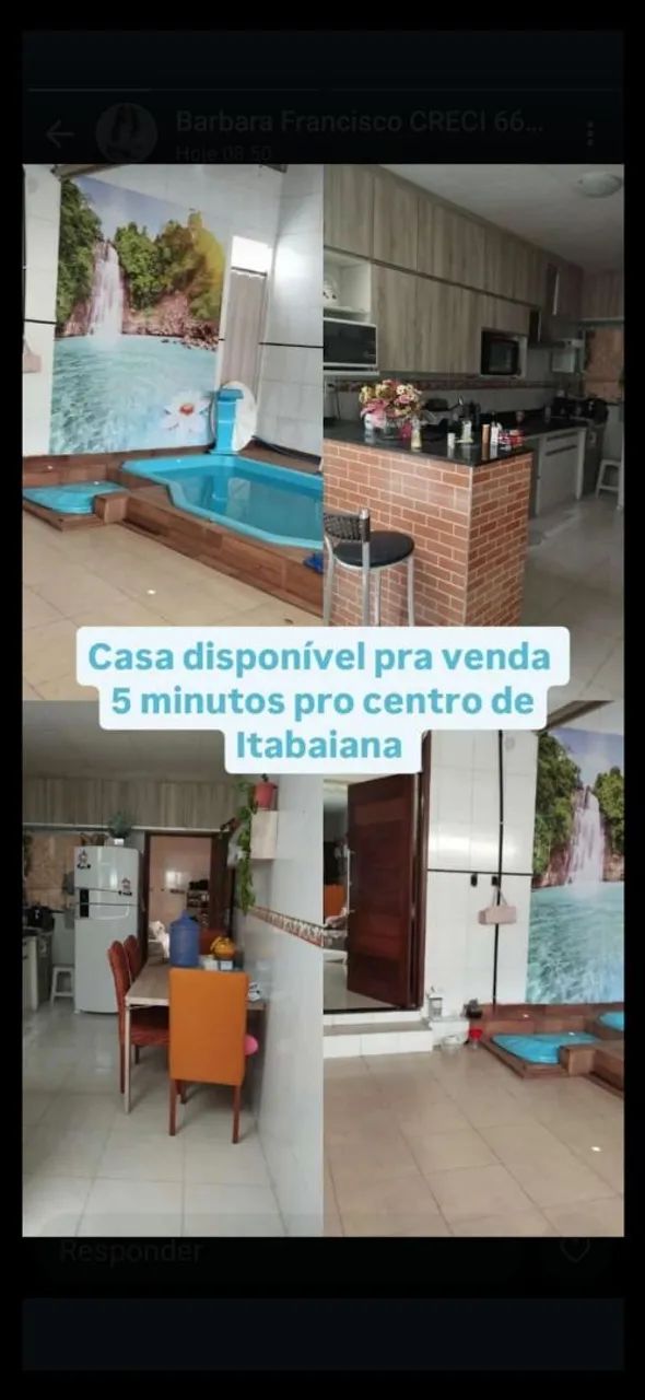 Vendo casa em itabaiana 