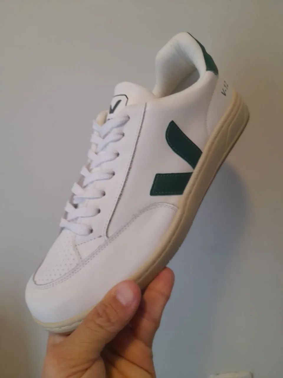 Tênis Veja V-12 Branco/Verde num 41  - Foto 2