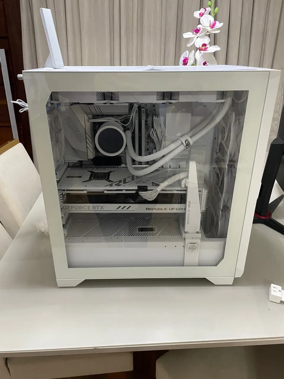 PC Gamer Setup Nevada (todo branco) Core i9, RTX 4080