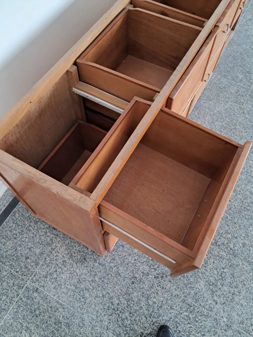 gaveteiro em madeira para balcão