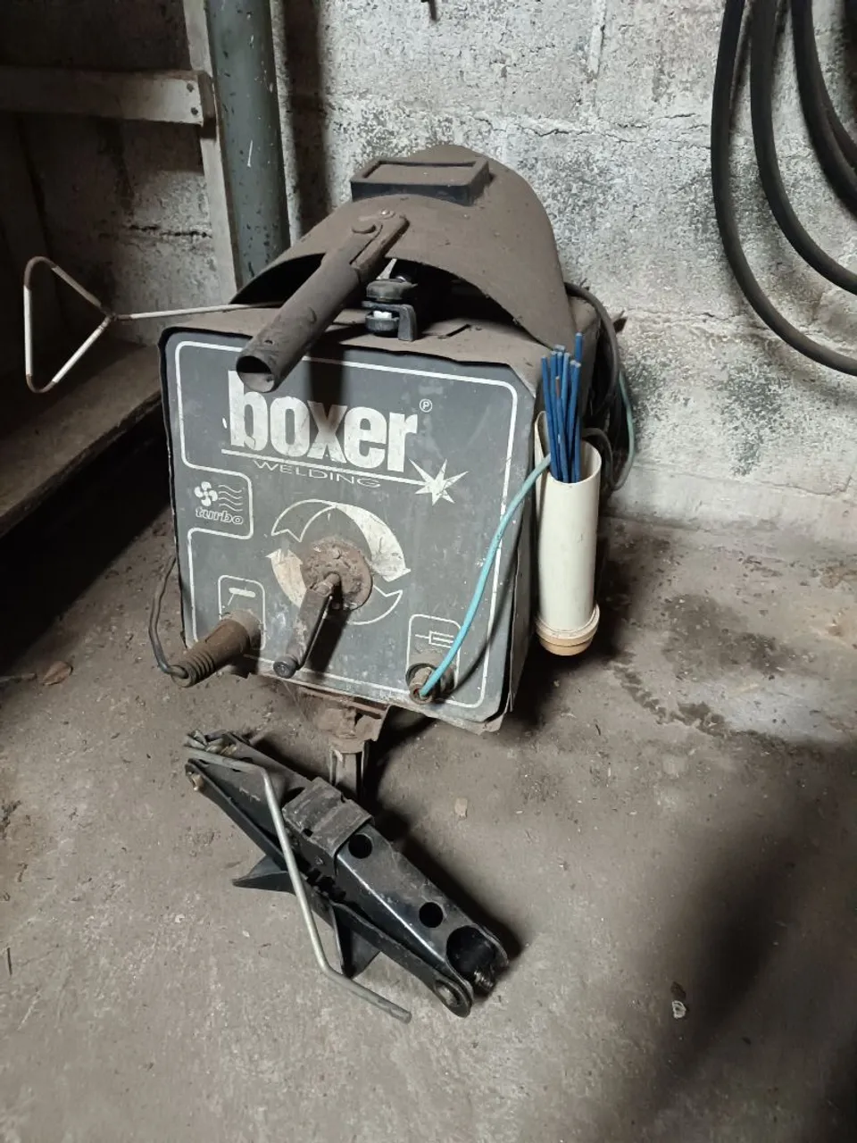 Máquina de Solda Boxer + máscara