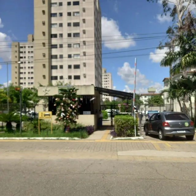 Apartmanro 2 quartos mobiliado condominio Ecopark, sombra e ventilado 10 andar,