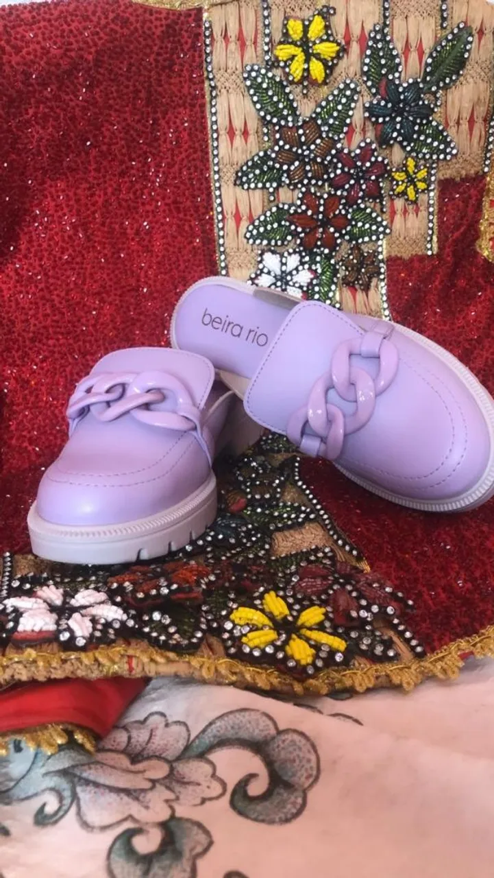 Mocassim Lilás Beira Rio - VENDER LOGO