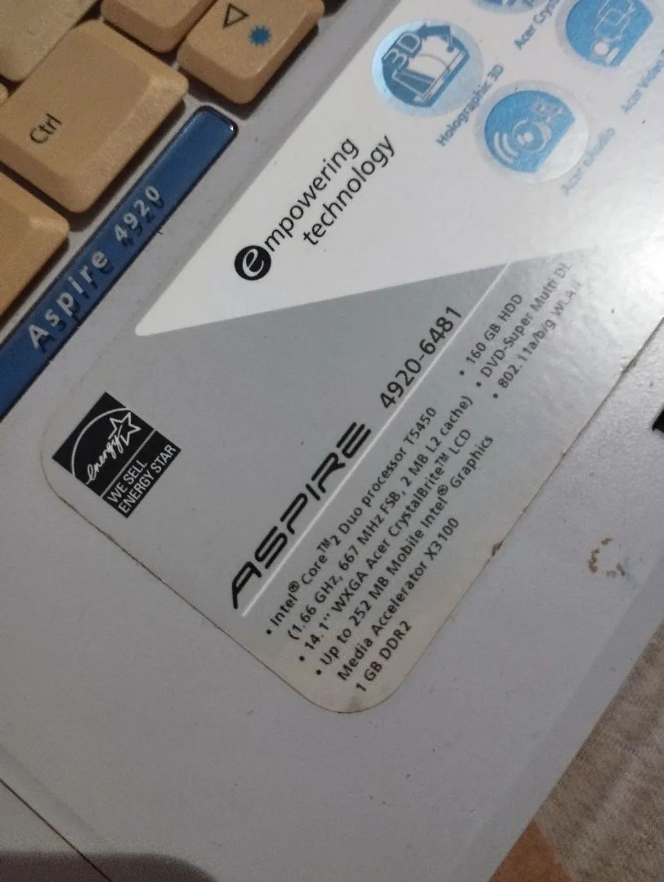 Notebook acer 4920 - Foto 4