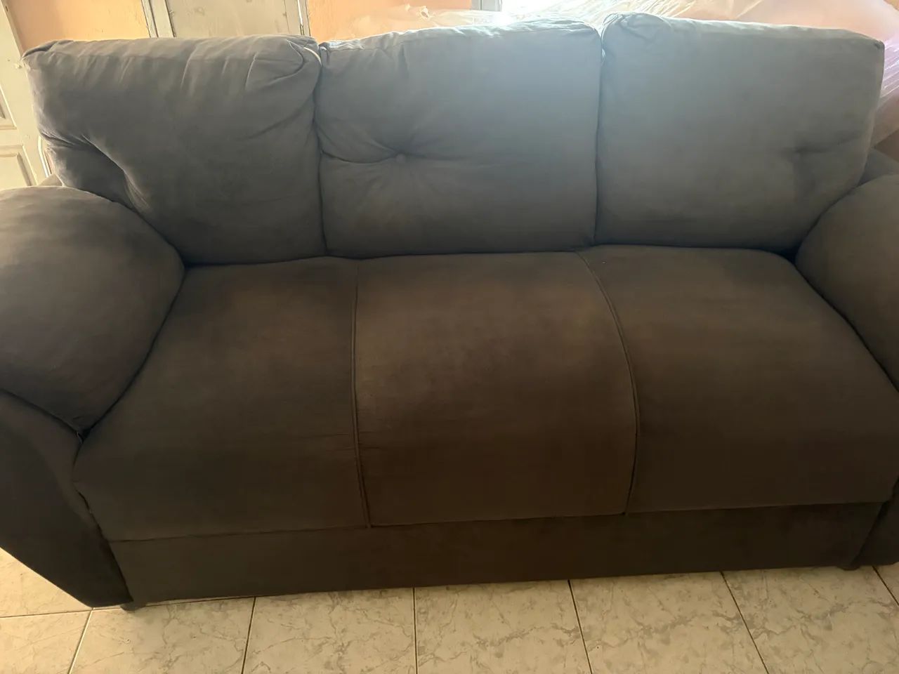 Sofá/ Conjunto de sofás cinza | Oportunidade - Foto 2