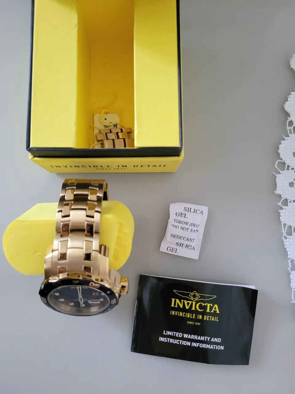Relógio Invicta Pro Diver Dourado Original - Foto 3