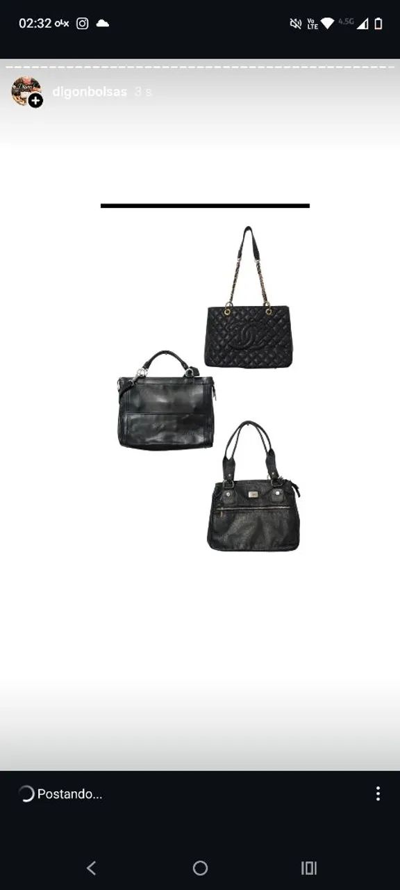 3 Bolsas por R$500 - Foto 5