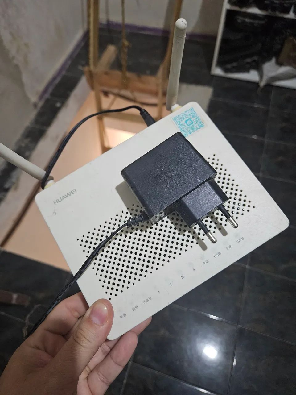 ONT - Roteador Huawei - Conectividade Wi-Fi