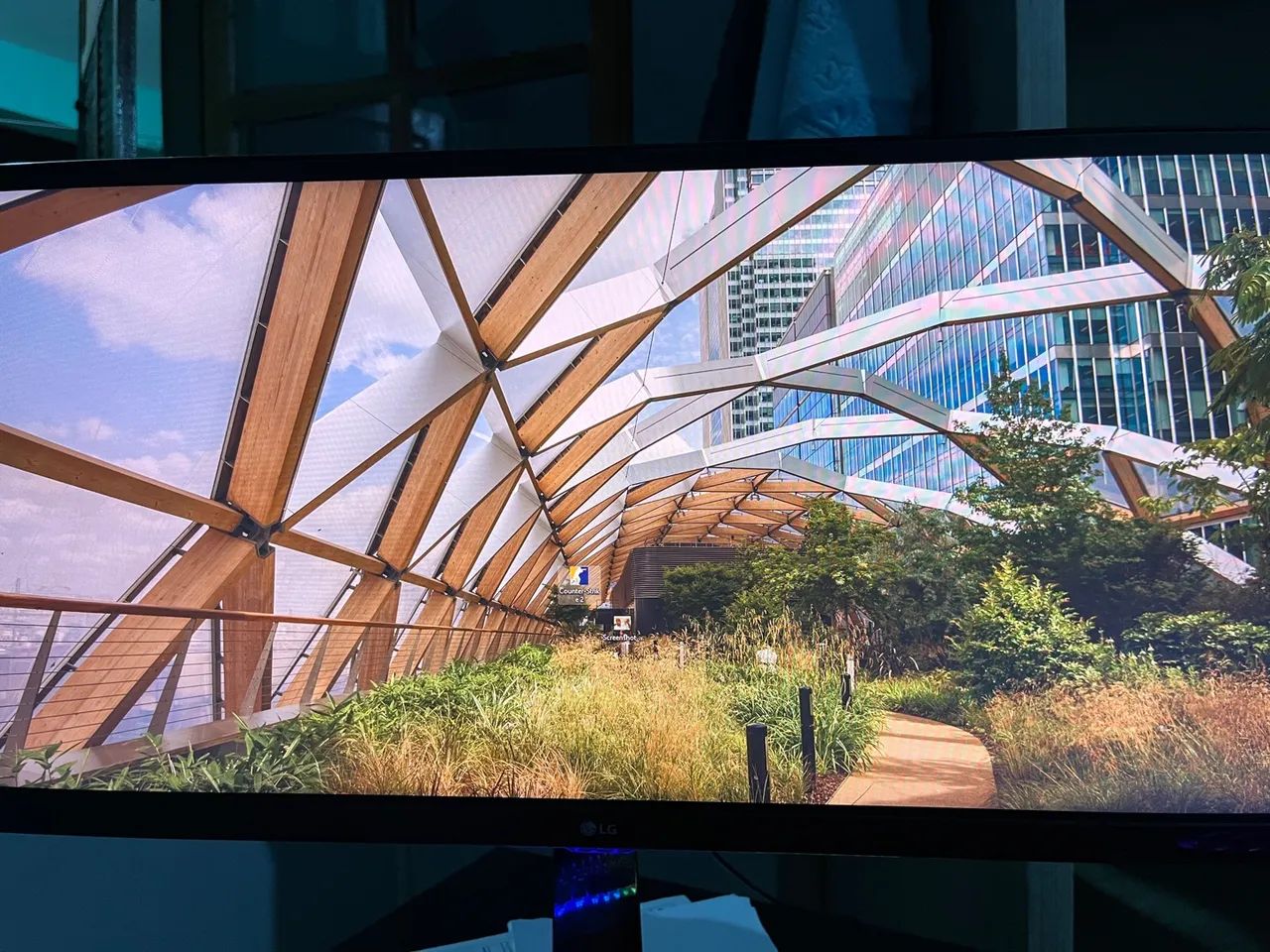 Monitor LG 25 polegadas Full HD ultrawide - Foto 2