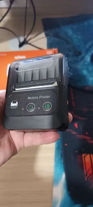 Impressora térmica portátil - Imprima etiquetas e recibos com facilidade!