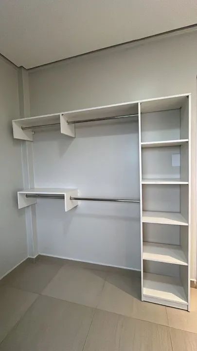 Closet 1 torre + araras com instalação grátis