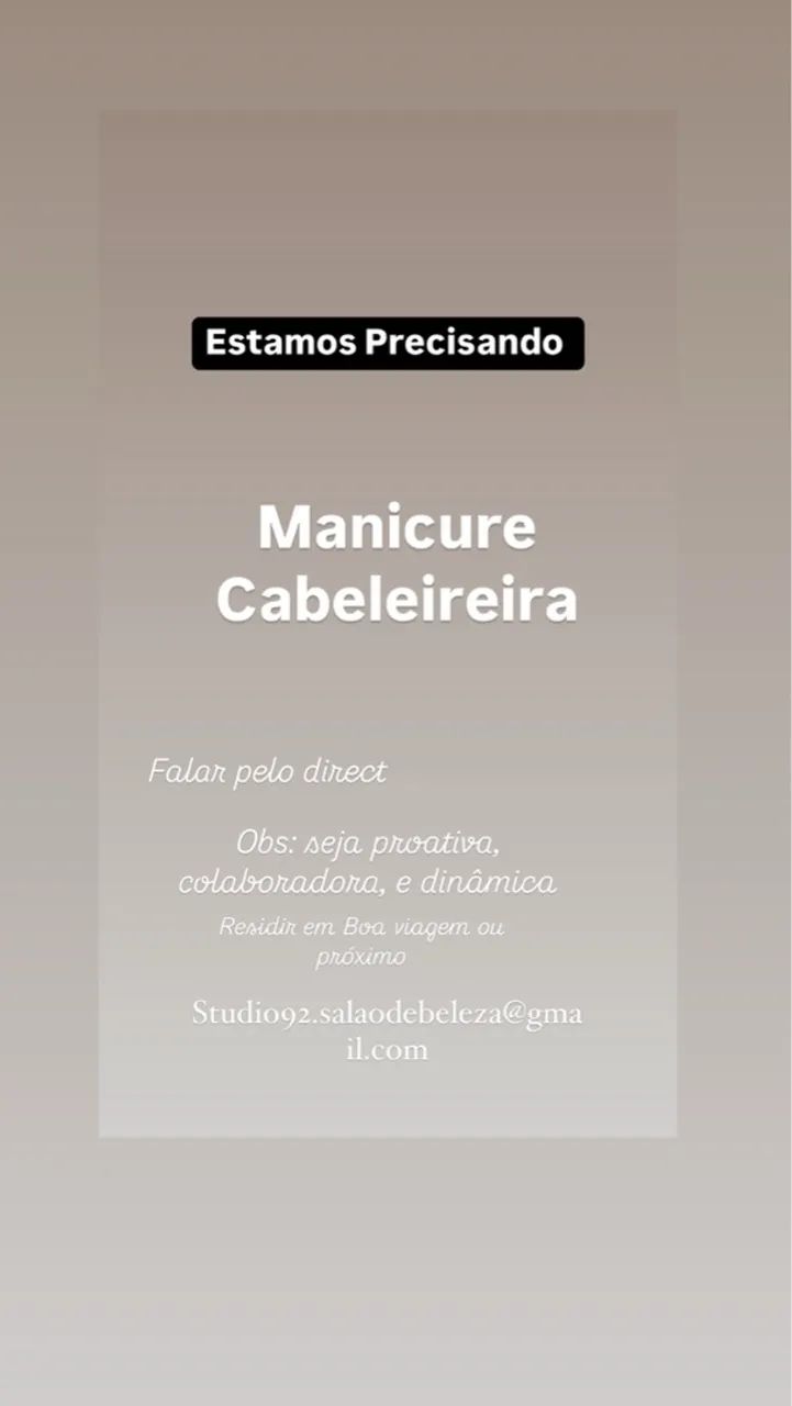 Manicure e Pedicure 