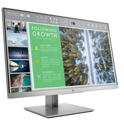 Monitor HP E243 - 23,8? IPS Full HD | Desempenho Superior para Trabalho, Estudos e Entrete - Foto 2