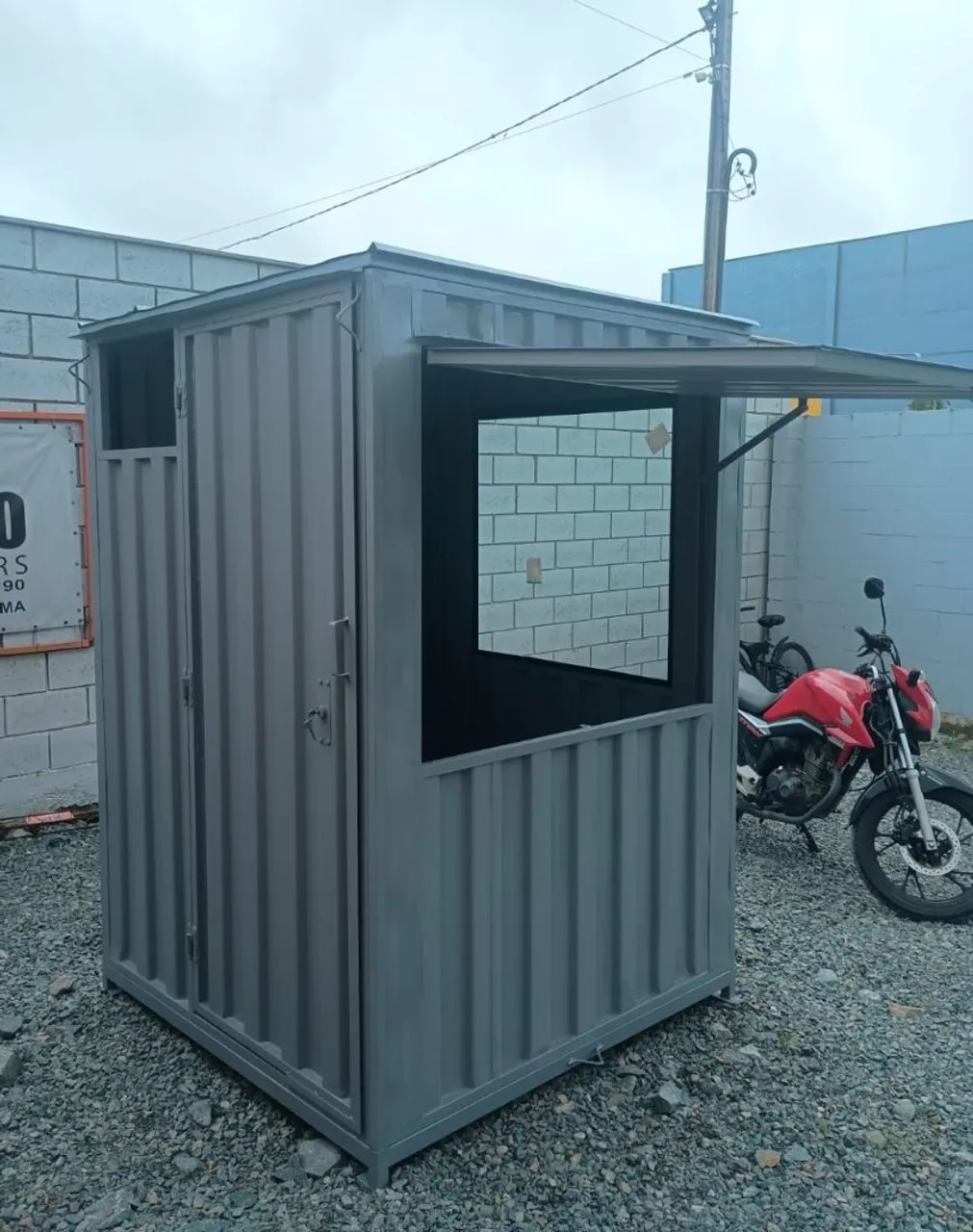 Container/Guarita de Segurança para escritório e.empresas