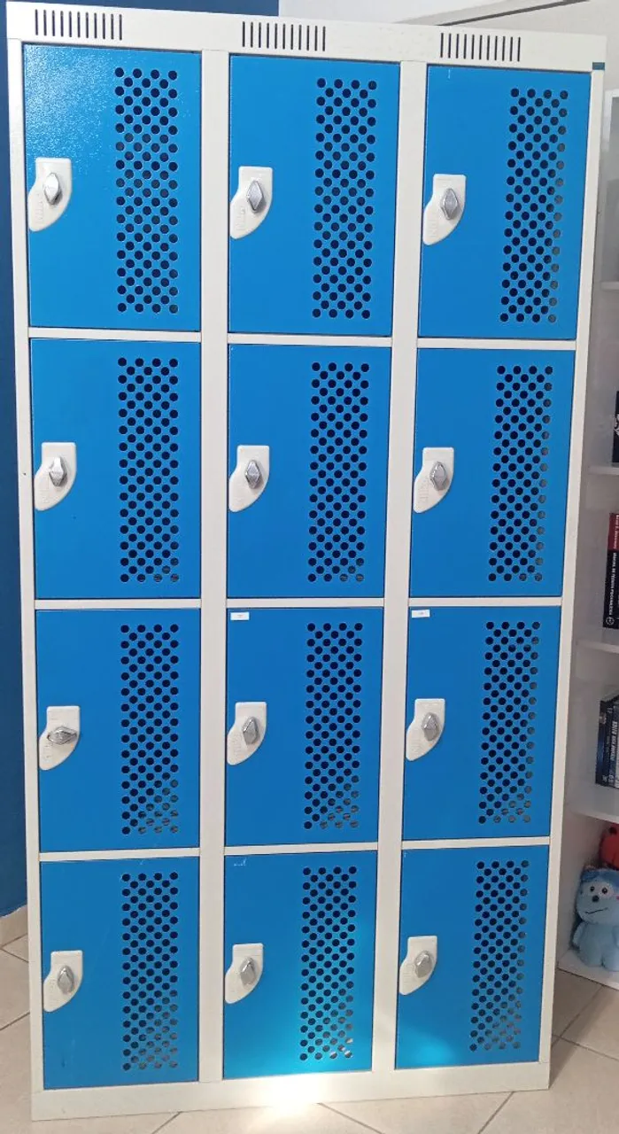 Armário Locker de Aço - 12 portas