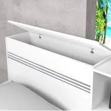 Cama Solteiro Baú Jade com Gavetas Nature J.A Moveis - Entrega Rápida!  - Foto 2