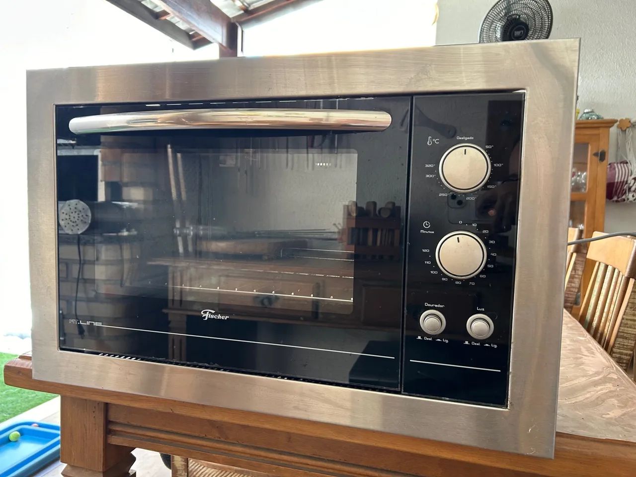 Forno elétrico FISCHER FitLine 44l Inox 220V - Foto 2
