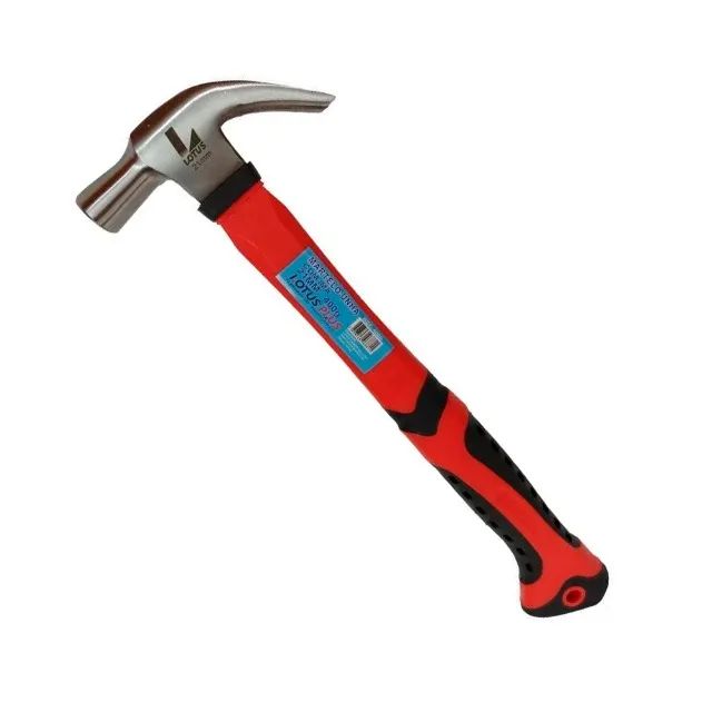 Martelo Unha Profissional com Cabo de Fibra e Imã 21mm Lotus 4080 - Foto 2