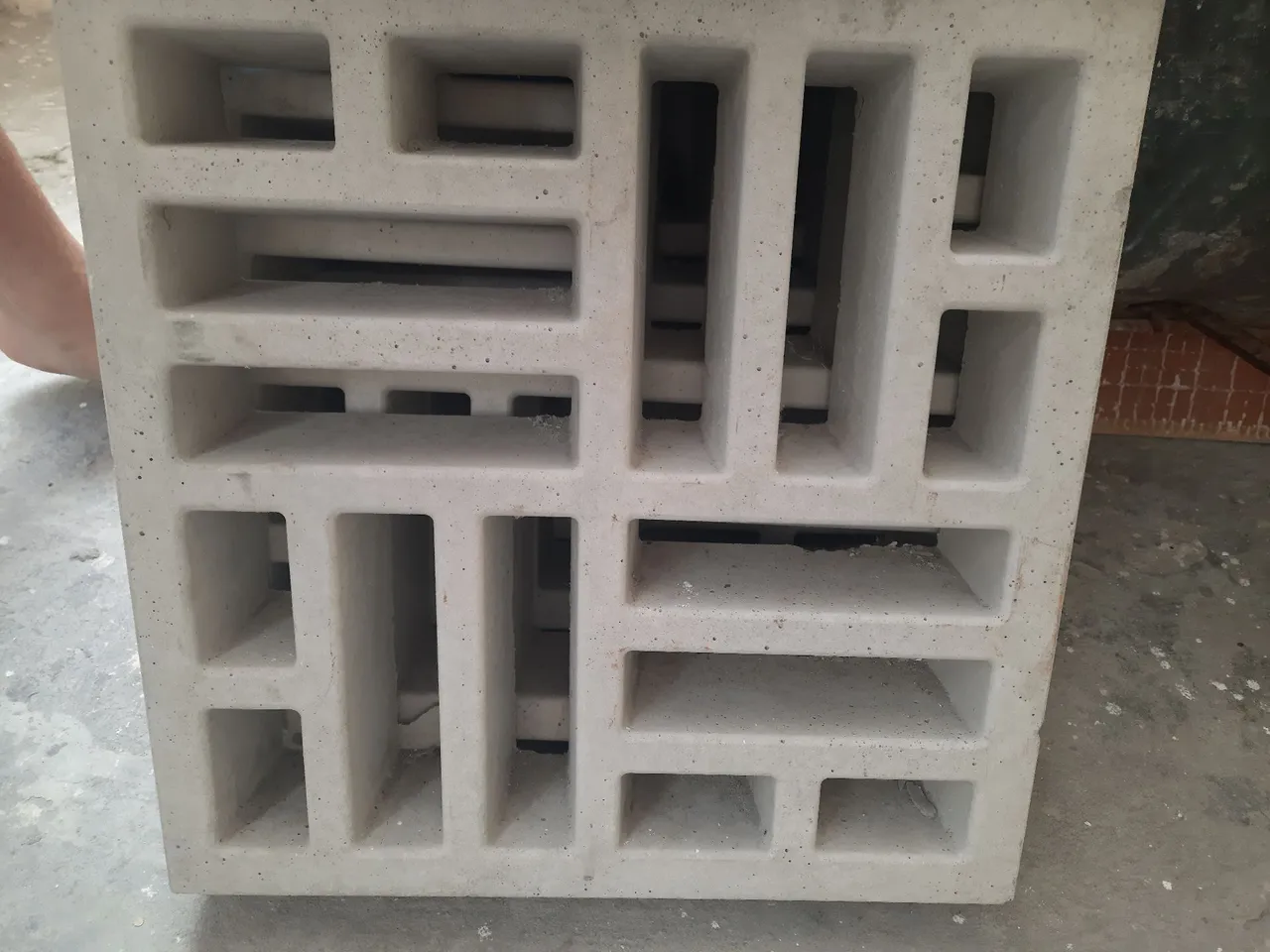 Bloco Vazado de Concreto para Construção e Decoração
