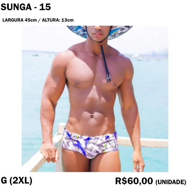 Sunga Arara Azul