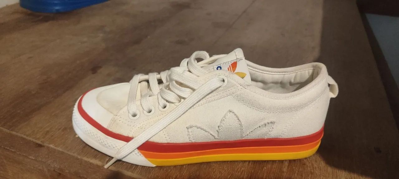 Tênis feminino Adidas Nizza Pride 39 - Foto 4