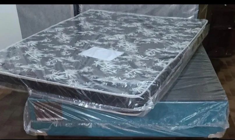 Conjunto De Casal Cama / Colchão Completa , NOVA - Foto 3