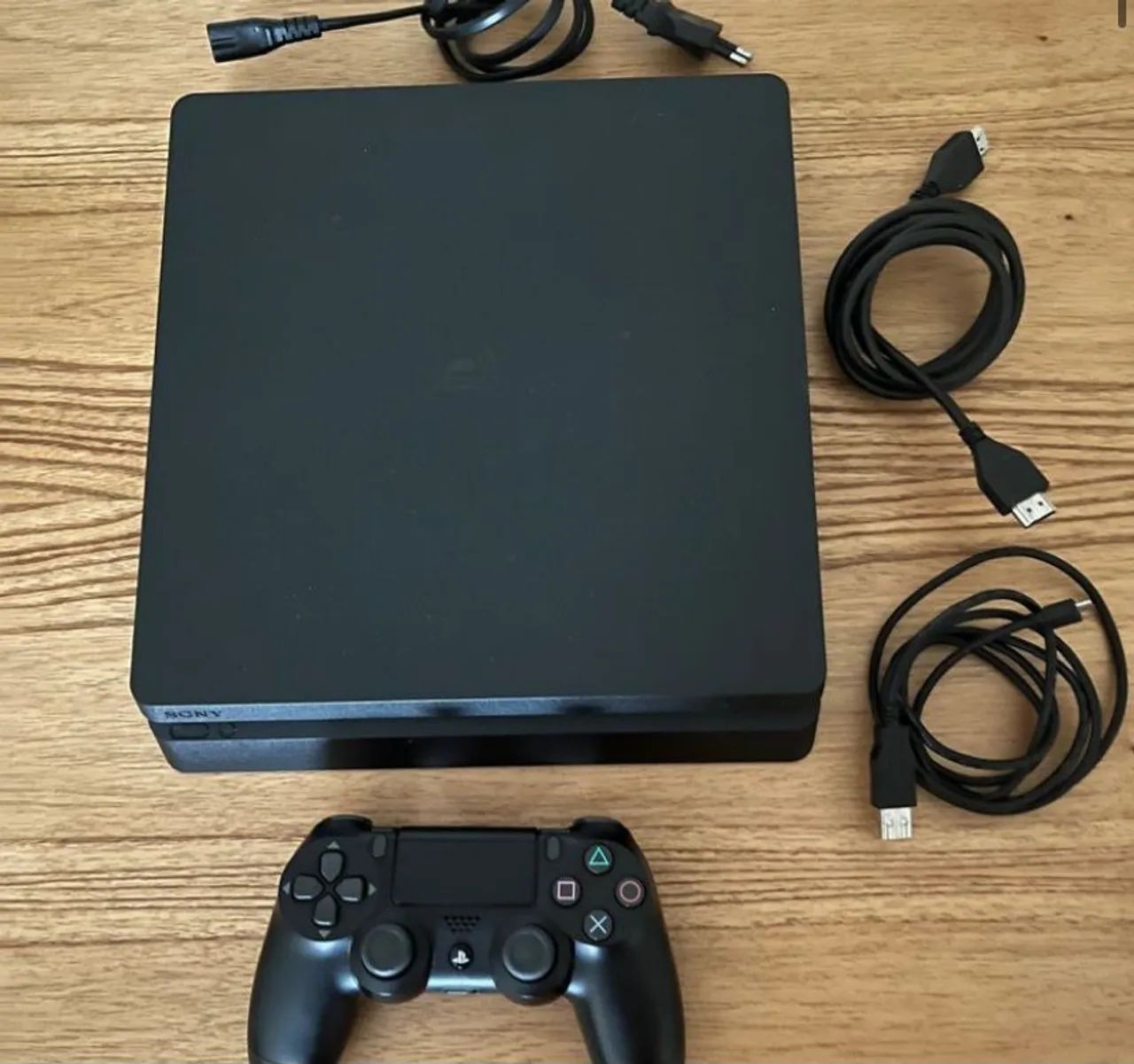 PS4 Slim 1 TB - Console de jogos